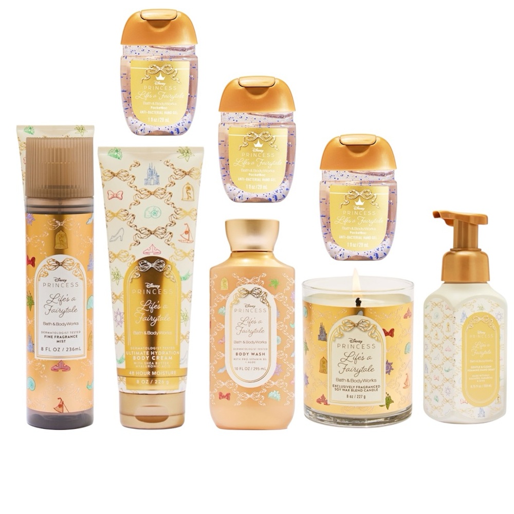 NEW 8-Pc Disney Princess 2026 LIFE’S A FAIRYTALE Bath & Body Works Bundle - Picture 9 of 11